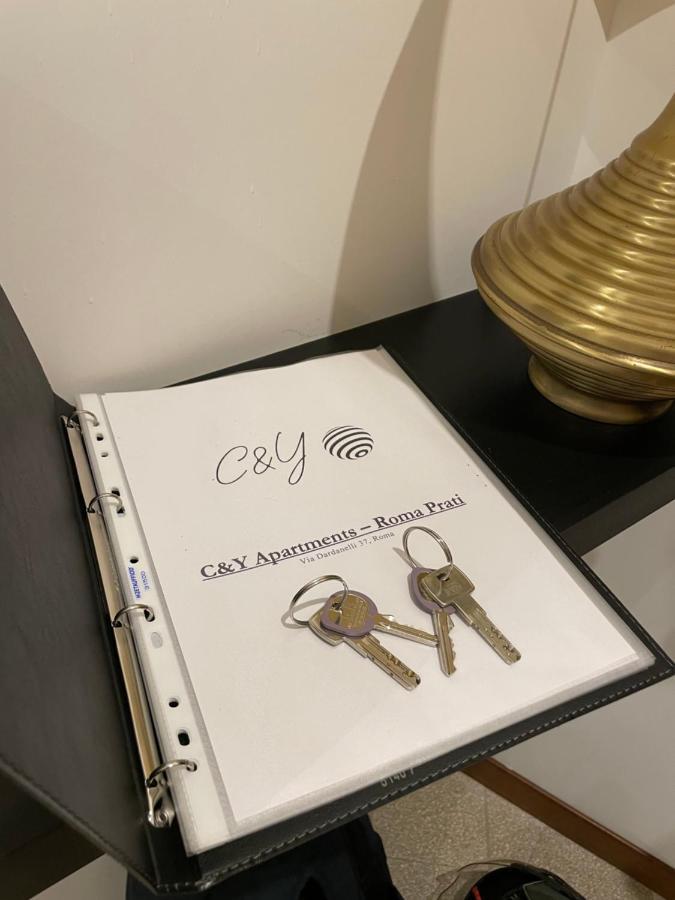 C&Y Apartments - Roma Prati - Luxury Double Studio With Kitchen Zewnętrze zdjęcie