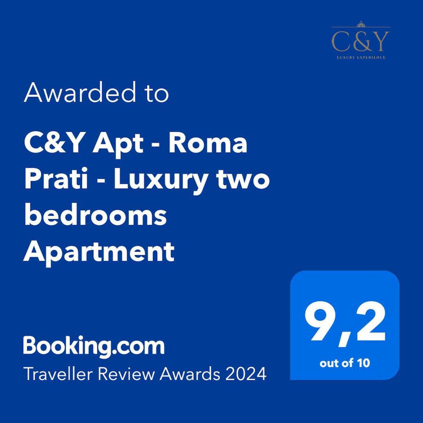 C&Y Apartments - Roma Prati - Luxury Double Studio With Kitchen Zewnętrze zdjęcie